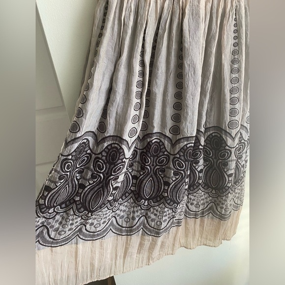 Lapis Anthropologie Boho Smocked Dress or Skirt One Size Bohemian Strapless - Picture 2 of 7